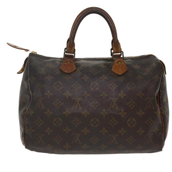 LOUIS VUITTON Monogram Speedy 30 Hand Bag - Picture 2 of 15